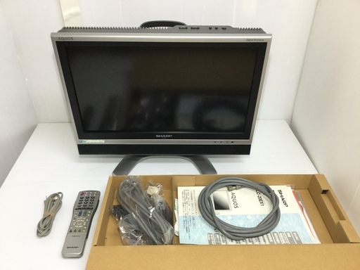 SHARP(シャープ)★液晶カラーテレビ★20V型★LC-20EX1-S★2006年製★シルバー