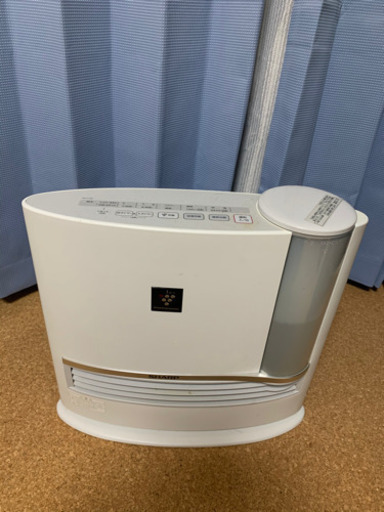 SHARP 加湿機能付セラミックファンヒーター　HX-C 120-W