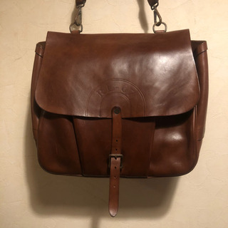 美品・価格交渉可】ラルフローレン レザー ショルダーバッグ パープル