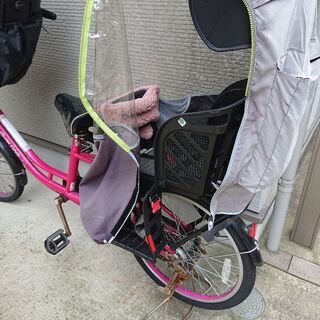 3人乗り自転車 チャイルドシート付いてます。