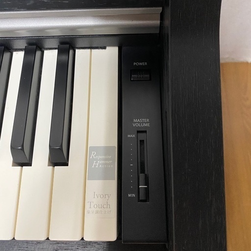 即日受渡❣️カワイ電子ピアノ象牙調 木製鍵盤 58000円