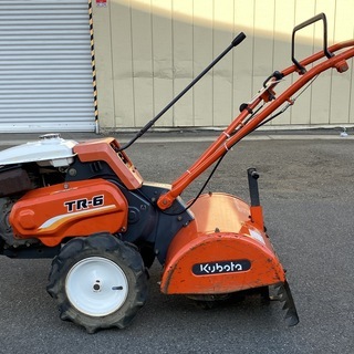 整備済 爪程度良く操作簡単 ロータ正/逆転 デフ付 6.2馬力 クボタ 耕運機