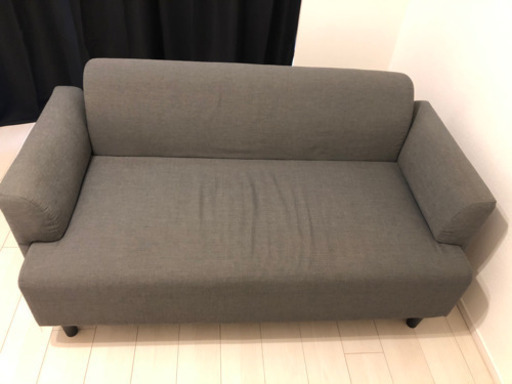 IKEA 2.5人掛けソファー　グレー