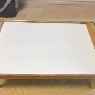 ●中古●IKEA　折りたたみテーブル2 ベッドトレイ