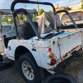 三菱ジープ j53 ディーゼルターボエンジン