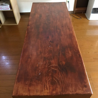 木製　座卓　サイズ170×62 高さ33