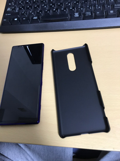 定価10万超え 大幅値下げ Xperia1 ほぼ新品 パープル SIMロック解除