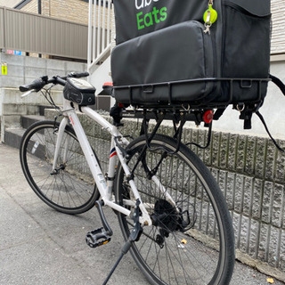 現役Uber配達員のクロスバイクです！