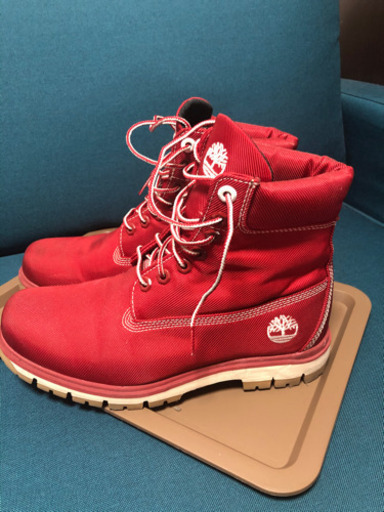 Timberland 限定カラー新品】26cmティンバーランド オールレッド 数量