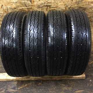 BS BV600 195/80R15 107/105L LT 15インチ 夏タイヤ 4本 バリ溝