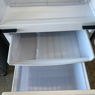 美品 2015年製☆SHARP/2ドア冷蔵庫137L/SJ-D14A-B☆つけかえ