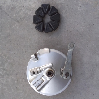 中古純正フロントホイール + リアホイール + 中古前後ミシュランタイヤ