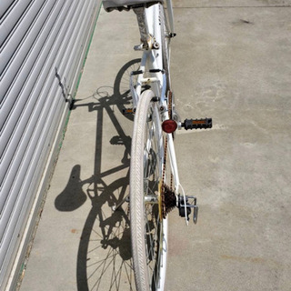 Viento シティバイク ホワイト ANIMATO（アニマート） 【ANIMATOアニマート】 クロスバイク VIENTO