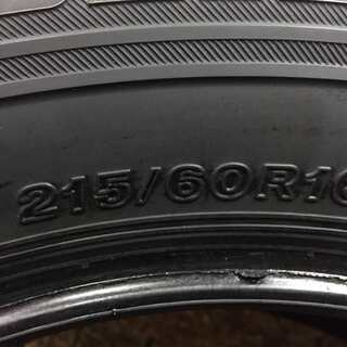 BS BLIZZAK VRX 215/60R16 16インチ スタッドレス 4本 2018年製 マーク