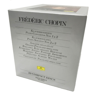 10CD ショパン・コンパクト・エディション オムニバス BOX付 状態良好 ブックレット欠品 廃盤品/店頭お引き取り大歓迎♪ 札幌市東区 10CD ショパン・コンパクト・エディション オムニバス BOX付 状態良好