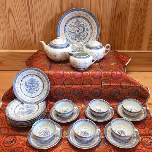 中国景徳鎮　食器セット