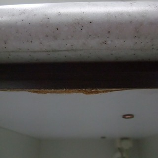 R1146) ニトリ キッチンボード  アルミナ140KB DBR 食器棚 店頭取引大歓迎♪