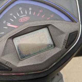 通勤快速！ PGO ティグラ125 大型リヤBOX付き！自賠残あり