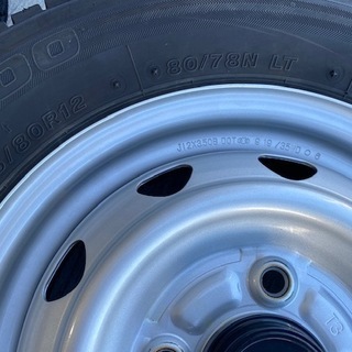 タイヤ、ホイール 商談中❗️美品・中古タイヤ・ホイールセット 軽トラ 