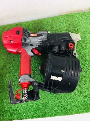 MAX HN-90N3 高圧釘打ち機【リライズ野田愛宕店】【管理番号：2400010100147】【中古】 MAX HN-90N3 高圧釘打ち機【リライズ野田愛宕店】【管理番号