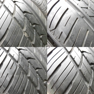 発送OKバリ山●ラパン純正ホイール付★155/65R14★ファルケン ４本　H-27