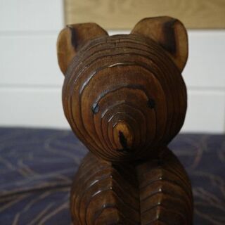 北海道・木彫りのクマさん