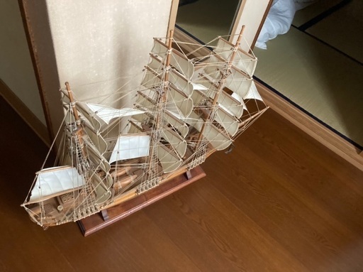 帆船模型　高級品