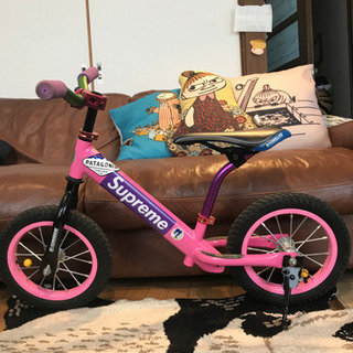 【3ヵ月使用】ストライダー ホイール ピンク カスタム タイヤ STRIDER カラー
