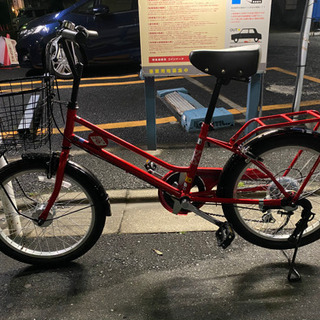 新品同様！ミニベロ　ギア、カギ、オートライト付き