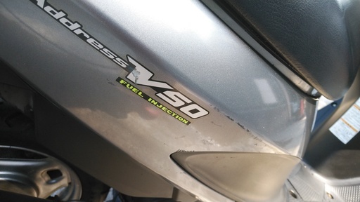 ⭐スズキアドレスV50 CA44A グレー インジェクションスポーツ