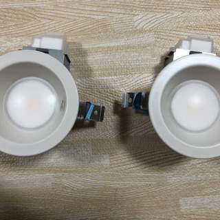 【新古品】LED照明器具 ダウンライト Panasonic 2つセット