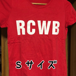 お取り置き中⭐️RCWB 赤ロゴTシャツ Sサイズ⭐️