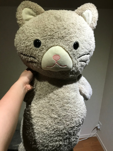 ニトリあったかぬいぐるみ サイズl Nウォーム ネコh K 国立の家庭用品 その他 の中古あげます 譲ります ジモティーで不用品の処分