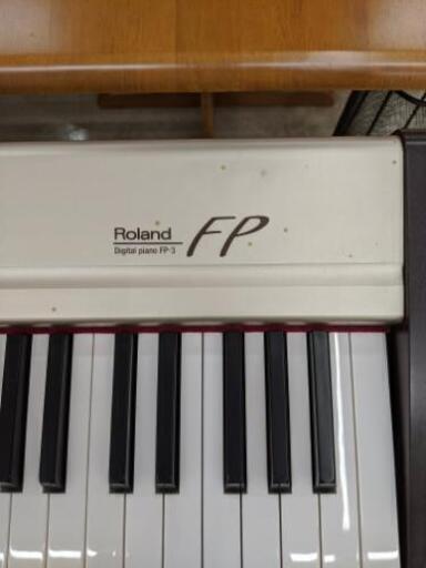 【6ヵ月保証】 2001年製 Roland ローランド 電子ピアノ FP-3 スピーカー 2個付 レア商品 6ヵ月保証】 2001年製 Roland ローランド 電子ピアノ FP-3 スピーカー