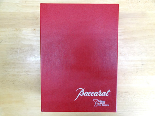 未使用 Baccarat バカラ ベガ シャンパンフルート ペアグラス 元