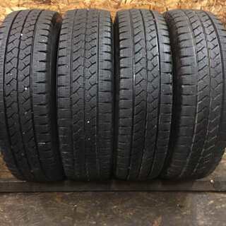 BS BLIZZAK VL1 195/80R15 107/105L LT 15インチ スタッドレス 4本 2017～2018年製 ハイエース ボンゴ等 (TF295) クレジットカード QR決済可能