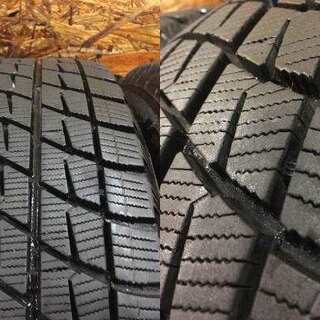 BS ICEPARTNER 185/70R14】スタッドレス 4本【LEBEN 社外 14インチ 5.5 