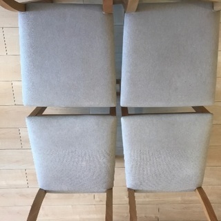 ★値下げしました★無印良品　タモ材　ダイニングテーブルセット