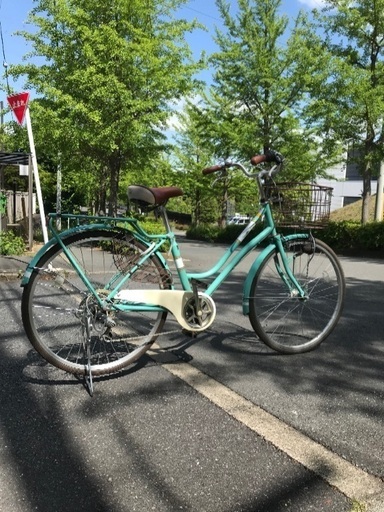 再投稿。シティーサイクル　自転車　26インチ