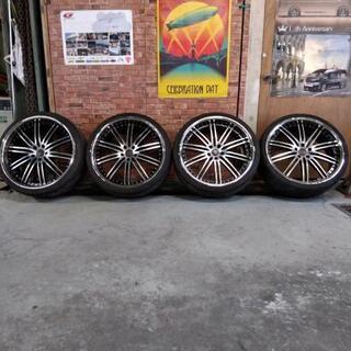 洗濯機可 22インチホイールタイヤセットヨコハマ285/45R22 22インチ
