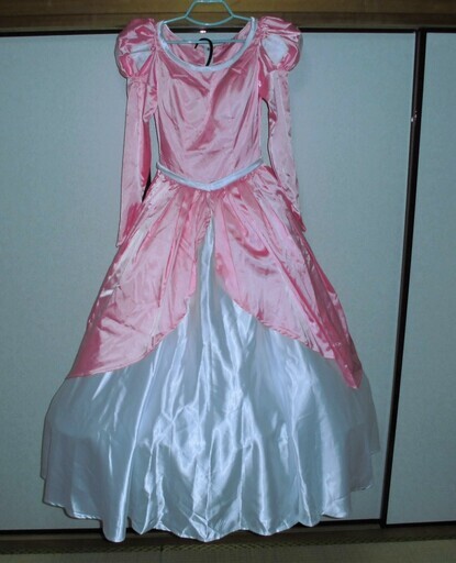 ディズニー Disney リトル マーメイド アリエル ピンクドレス サテン 光沢ariel 人魚姫 ウィッグ 付属品付 中古美品 Tc1 1 練馬高野台のドレスの中古 古着あげます 譲ります ジモティーで不用品の処分