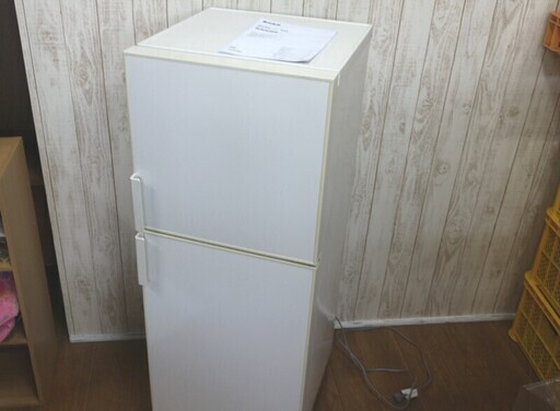 無印良品　2ドア冷凍冷蔵庫　AMJ-14D-1　137L　15年　広島市南区