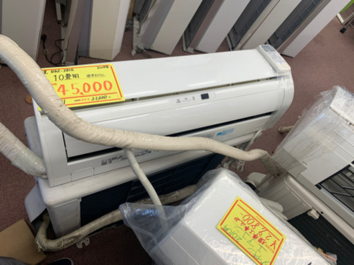 エアコン入荷しました！TOSHIBA エアコン　10畳用　2014年　標準取付工事込　RAS-281G