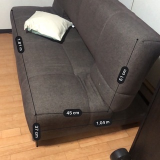 セミダブルサイズのソファーベッド（２）