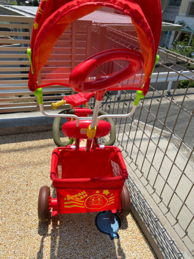 アンパンマンの三輪車
