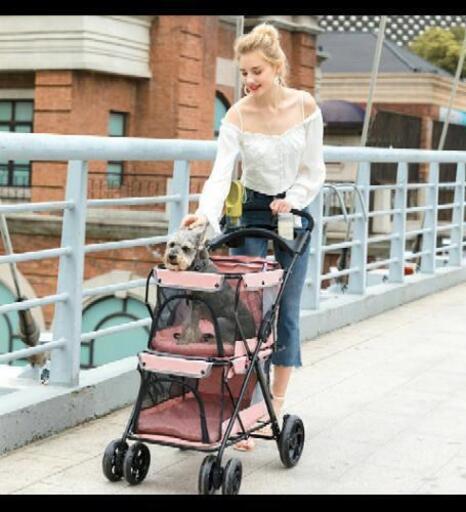 ペット用　ベビーカー？　カート？　乳母車？　2段式？