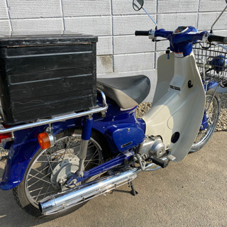 ☆スーパーカブ50.走行少!バッテリーやプラグなど新品交換!色々整備