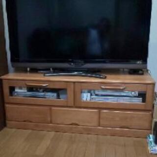 更新】52インチ AQUOS & テレビ台 セット