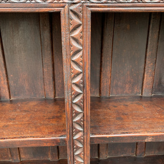 インド　アンティーク食器棚　本棚　レア　