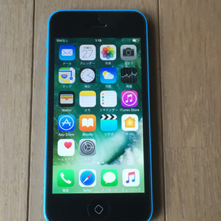 iPhone5c 32GB ブルー